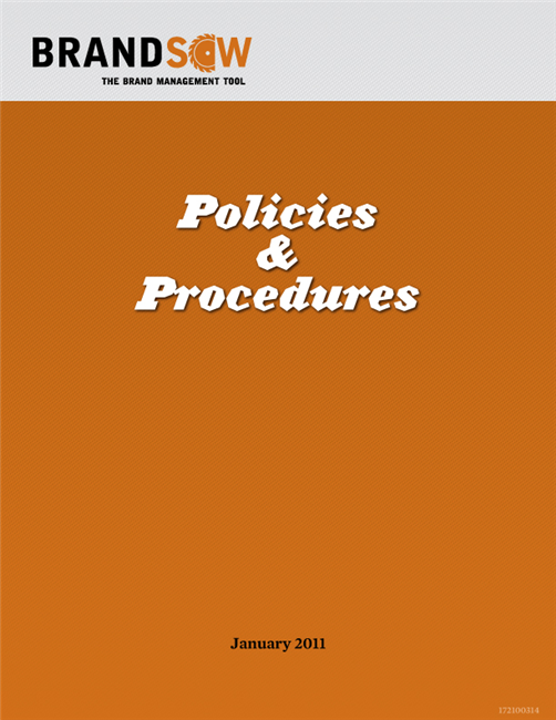 Brandsaw Policies and Procedures Manual